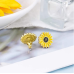 FYUKISS Handmade Sunflower Boho Earrings Friendship Jewelry for Women Girl 2 Set