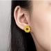 FYUKISS Handmade Sunflower Boho Earrings Friendship Jewelry for Women Girl 2 Set